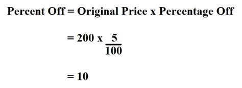 In this example, the goal is to determine the original price from a discounted price (sale price) and the percentage discount. For example, given a sale price of $60.00, and a discount of 10%, we want a result of $70.00 for the original price. The discounted price is in column C and the percentage discount is in column D.